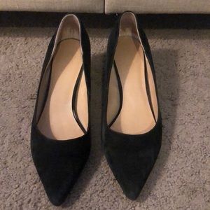 Franco Sarto Suede Heels